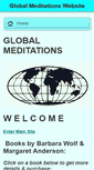 Mobile Screenshot of globalmeditations.com